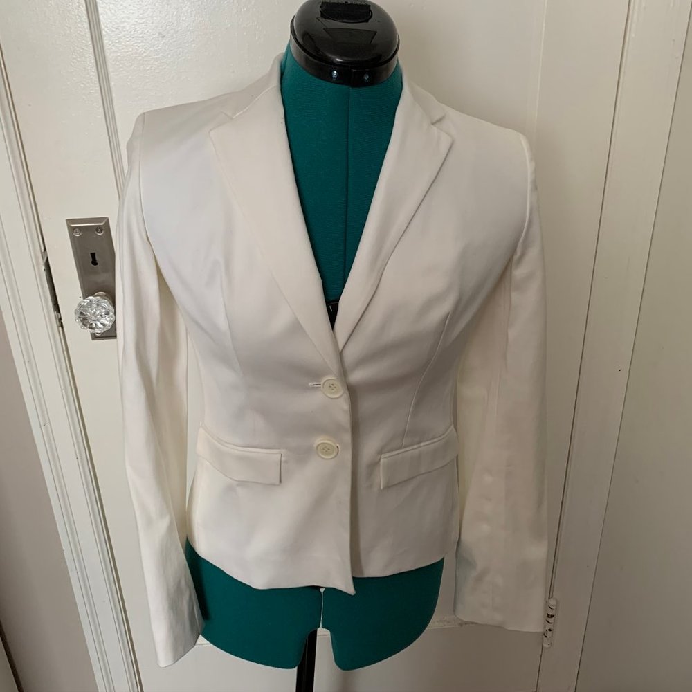 Loft White Blazer